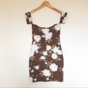 Flynn Skye Roxy Bodycon Floral Mini Dress Small